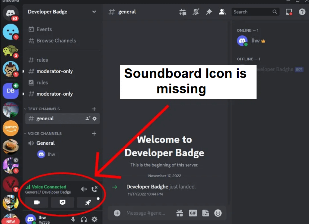 discord soundboard not showing 1