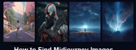 find your images midjourney