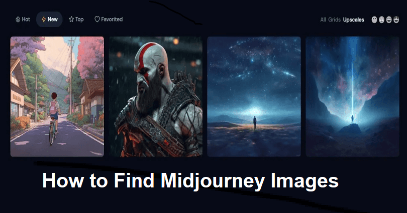 find your images midjourney