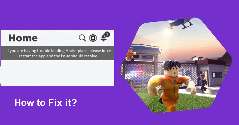 How to Fix If you are having trouble loading Marketplace, please force restart the app and the issue should resolve on Roblox