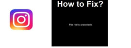 How to Fix This reel is unavailable on Instagram