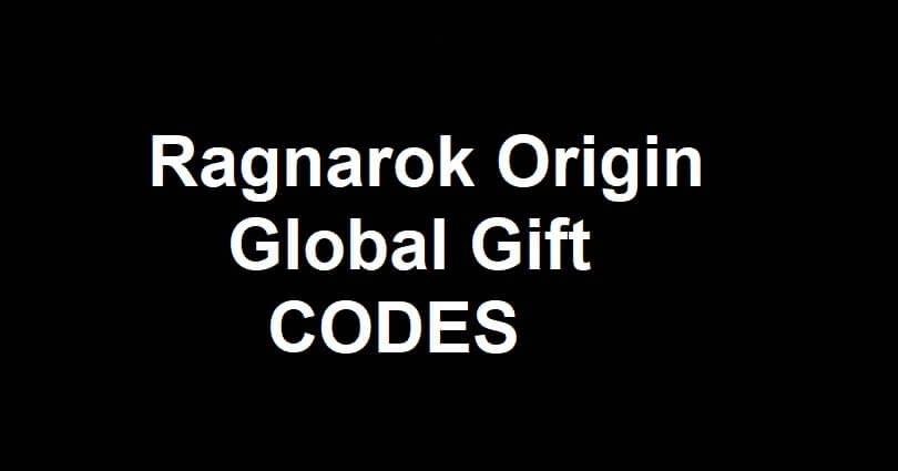 Ragnarok Origin Global Gift Codes