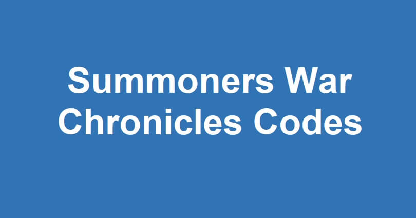 Summoners War Chronicles Codes