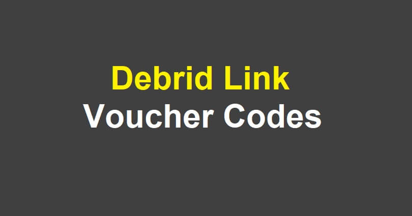 Debrid Link Voucher Codes