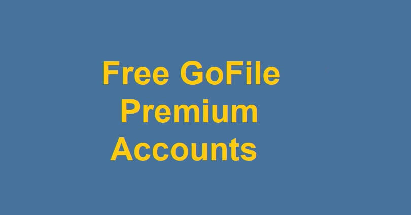 Free GoFile Premium Accounts