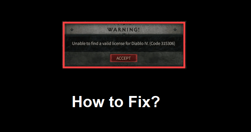 How to Fix Unable to find a valid license of Diablo IV