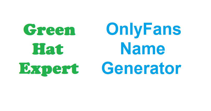 OnlyFans Name Generator