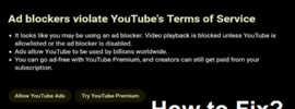 Ad blockers violate YouTubes Terms of Service