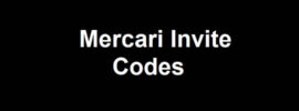 Mercari Invite Codes