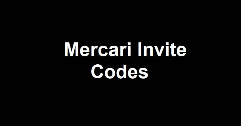 Mercari Invite Codes