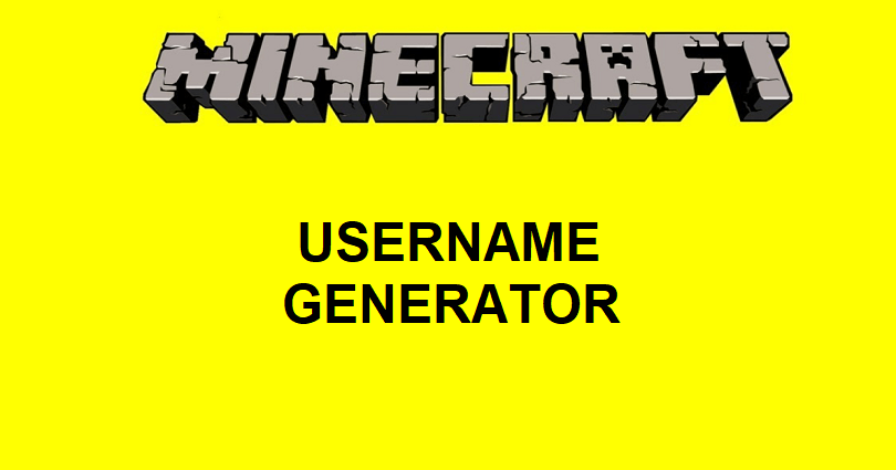Minecraft Username Generator