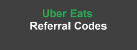Uber Eats Referral Codes