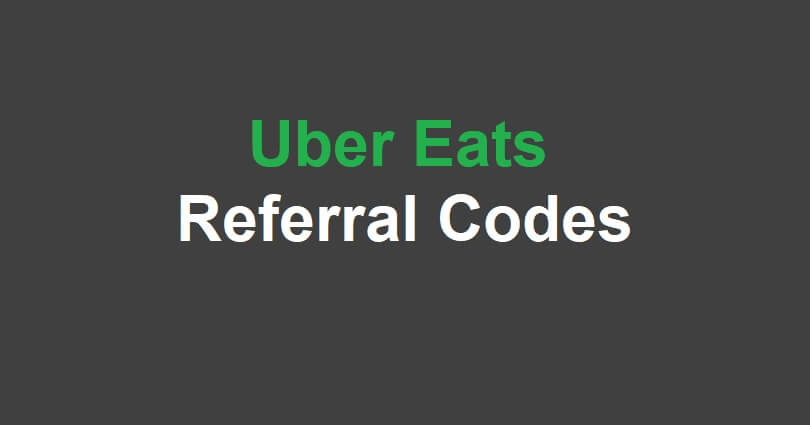 Uber Eats Referral Codes