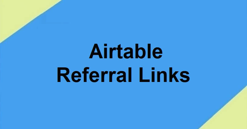 Airtable Referral Links