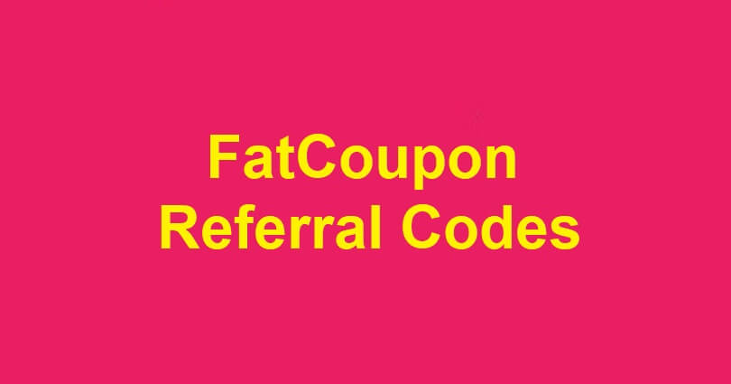 FatCoupon Referral Codes