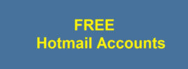 Free Hotmail Accounts