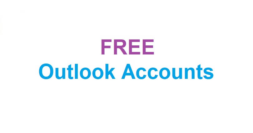 Free Outlook Accounts