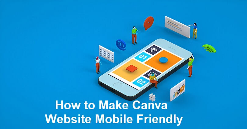 How to make Canva website mobile friendly