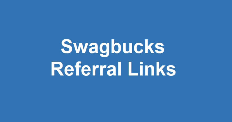 Swagbucks Referral Links