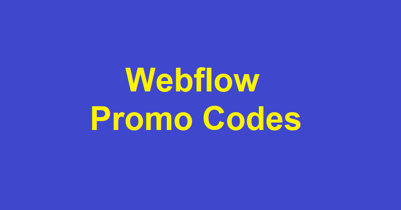 Webflow Promo Codes