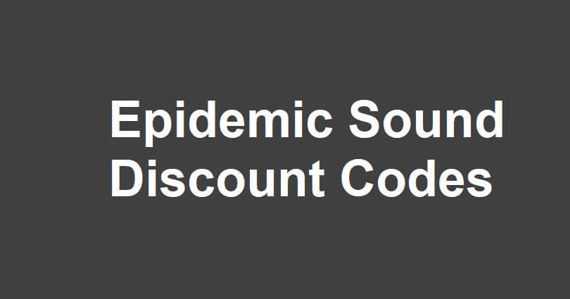 Epidemic Sound Discount Codes