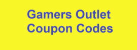 Gamers Outlet Coupon Codes