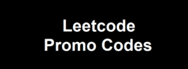 Leetcode Promo Codes