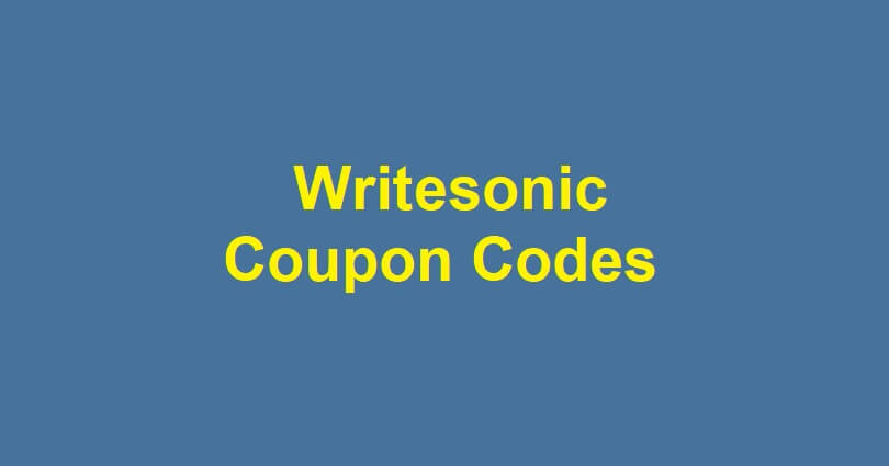 Writesonic Coupon Codes