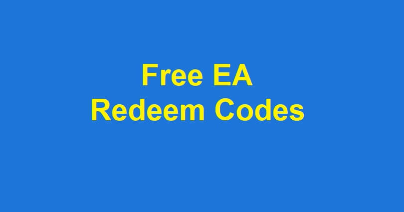 Free EA Redeem Codes
